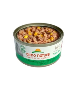 Almo Nature Nassfutter Für Katzen HFC Natural, Thunfisch Mit Mais, 24 X 70 G -Tepro Store 1544790 WE D 001 almonatureKNDNaturalThunfischMail24x70g