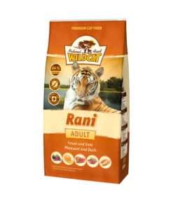 WILDCAT Trockenfutter Für Katzen Rani Adult, Fasan & Ente, 3 Kg