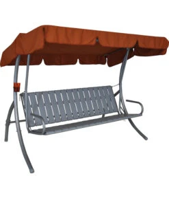 Angerer Hollywoodschaukel Trend, Design Korfu Terra, 3-Sitzer -Tepro Store 1689959 WE FS 002 TrendHollywoodschaukel