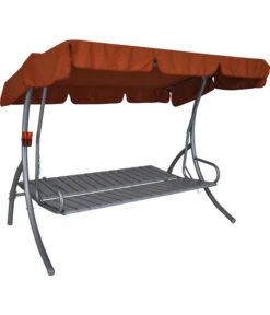 Angerer Hollywoodschaukel Trend, Design Korfu Terra, 3-Sitzer -Tepro Store 1689959 WE FS 003 TrendHollywoodschaukel