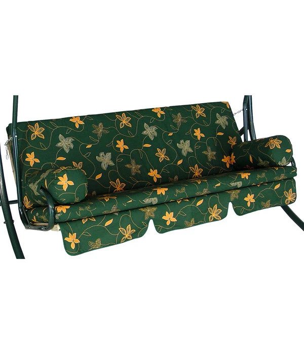 Angerer Schaukelauflage Trend, Design Korfu Grün 3 Angerer Schaukelauflage Trend, Design Korfu Grün