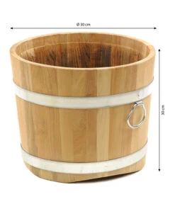 Küferei Kardos Robinienkübel, Rund -Tepro Store 1709096 WE BG 001 KuefereiKardosRobinienkuebelrund