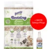 Bunny® NATURE Einstreu Bedding Linum, 35 L + GRATIS Gehege-Pflege Alles Klärchen, 100 Ml -Tepro Store 2038933 WE FS 001 BunnyBeddingLinumGratisGehegepflegeneu