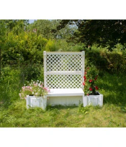 KHW Kunststoff-Gartenbank Kopenhagen 11 KHW Kunststoff-Gartenbank Kopenhagen -Tepro Store 2547511 WE MO 003 BankKopenhagenweiss