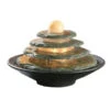 Seliger Zimmerbrunnen Tao, Schiefer, Ca. Ø35/H25 Cm -Tepro Store 2702546 WE FS 003 SeligerZimmerbrunnenTaoSchiefer