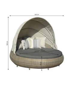 Dehner Sunlounger Florida, Ca. B160/H70/T220 Cm 15 Dehner Sunlounger Florida, Ca. B160/H70/T220 Cm -Tepro Store 2766806 WE BG 001 SunloungerFlorida