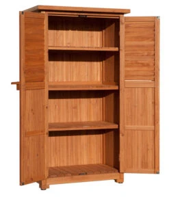 Weka Balkon-/Terrassenschrank 195, Ca. B80/H160/T43 Cm -Tepro Store 2916005 WE FS 002 WekaTerrassenschrank