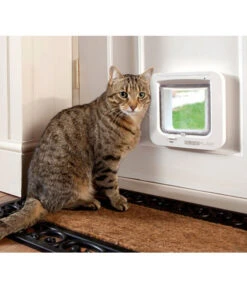 SureFlap Katzenklappe Mit Mikrochiperkennung, 21 X 21 Cm -Tepro Store 3129640 WE M 001 SureFlapKatzeklappe
