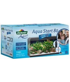 Dehner Aqua Aquarium-Set Aqua Start 80, 110 L, Ca. B81/H45/T36 Cm