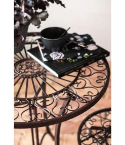 Metalltisch Antik, Ca. Ø61/H72 Cm -Tepro Store 3214889 WE DE 001 TischAntik