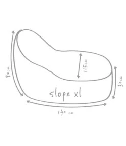 Outbag Outdoor-Sitzsack Slope XL Plus 7 Outbag Outdoor-Sitzsack Slope XL Plus -Tepro Store 3464930 WE DE 002 SlopeXlPlusAnthrazit