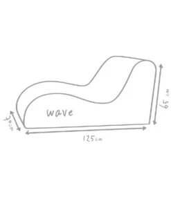 Outbag Outdoor-Sitzsack Wave Plus -Tepro Store 3501046 WE DE 002 WavePlusMud