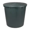 Kunststoff-Regentonne 500 L Mit Deckel, Rund, Dunkelgrün 2 Kunststoff-Regentonne 500 L Mit Deckel, Rund, Dunkelgrün -Tepro Store 3803376 WE FS 001 Kunststoff RegentonnemitDecke500lRegentankWassertank