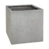 Dehner Polystone-Topf Sydney, Quadratisch, Grau -Tepro Store 3921004 BildFS 001 PolystoneUebertopfPolystoneTopfEinz40X40