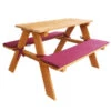 Habau Kinder Picknickbank, 89 X 79 X 50 Cm -Tepro Store 4031092 WE FS 001 Kinderpicknickbank