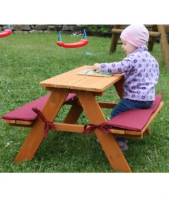 Habau Kinder Picknickbank, 89 X 79 X 50 Cm 6 Habau Kinder Picknickbank, 89 X 79 X 50 Cm -Tepro Store 4031092 WE MO 001 Kinderpicknickbank