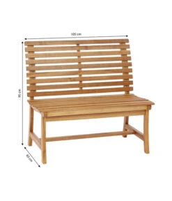 Dehner Akazienbank Paisley, 2-Sitzer -Tepro Store 4069167 WE BG 001 AkazienbankPaisley