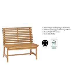 Dehner Akazienbank Paisley, 2-Sitzer -Tepro Store 4069167 WE IG 001 AkazienbankPaisley