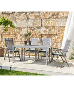 Dehner Ausziehtisch Chicago, Ca. B160-210/H74/T90 Cm -Tepro Store 4210381 4210316 4210274 WE MO 001 DehnerGruppeChicagoNEU