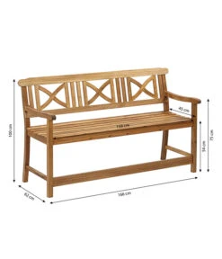 Dehner Gartenbank Malmoe -Tepro Store 4223186 WE BG 001 DehnerParkbankMalmoe