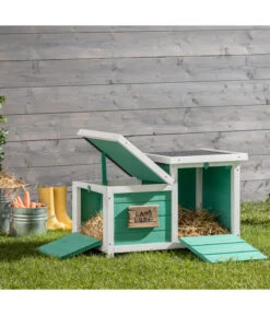 Dehner Nagerschlafhaus Happy Home Teatro, Türkis -Tepro Store 4261608 WE M 002 DehnerNagerschlafhausTeatro