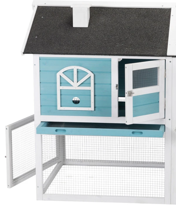 Trixie Kleintierstall Mit Freilaufgehege, Ca. B156/H110/T80 Cm 6 Trixie Kleintierstall Mit Freilaufgehege, Ca. B156/H110/T80 Cm – Bild 4