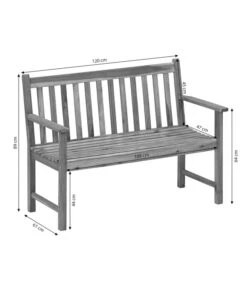 Dehner Bank Mykonos, 2-Sitzer -Tepro Store 4407201 WE BG 001 BankMykonos