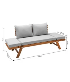 Dehner Holz-Sofa Macao -Tepro Store 4407383 WE BG 001 SofaMacaoNEU