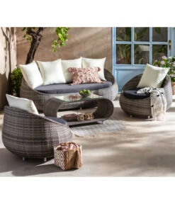 Dehner Geflechtsessel Avani 10 Dehner Geflechtsessel Avani -Tepro Store 4418786 WE MO 001 LoungesesselAvaniNeu