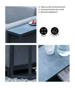 Dehner Beistelltisch Amsterdam, Ca. B75/H54/T23 Cm -Tepro Store 4498598 WE IG 001 BeistelltischAmsterdam