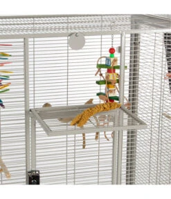 Montana Vogelvoliere Madeira Double, Plantinum -Tepro Store 5187562 WE D 001 PPVoliereNewMadeiraDoublePlatinum