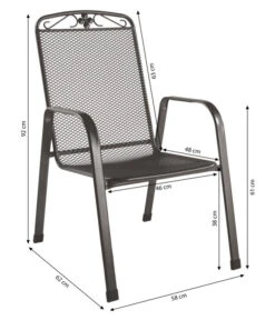 MWH Metall-Gartensessel Savoy 22 MWH Metall-Gartensessel Savoy -Tepro Store 5312046 WE BG 001 MwhMetallGartensesselSavoyStapelsesselSavoy2