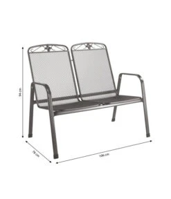 MWH Metall-Bank Savoy, 2-Sitzer -Tepro Store 5312871 WE BG 001 MwhMetallBankSavoy2SitzerMetallBankSavoy2Sitzer2