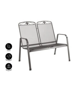 MWH Metall-Bank Savoy, 2-Sitzer -Tepro Store 5312871 WE IG 001 MetallBankSavoy2Sitzer