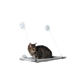 Karlie Hängekorb Window Lounger, Grau, Ca. B31/H51,5/T2,5 Cm 13 Karlie Hängekorb Window Lounger, Grau, Ca. B31/H51,5/T2,5 Cm -Tepro Store 6660492 WE DE 001 KarlieKZbhWindowLoungerGrau