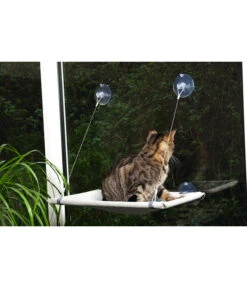 Karlie Hängekorb Window Lounger, Grau, Ca. B31/H51,5/T2,5 Cm 11 Karlie Hängekorb Window Lounger, Grau, Ca. B31/H51,5/T2,5 Cm -Tepro Store 6660492 WE MO 003 KarlieKZbhWindowLoungerGrau