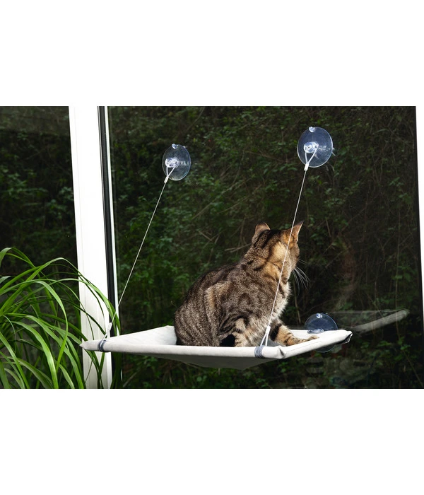 Karlie Hängekorb Window Lounger, Grau, Ca. B31/H51,5/T2,5 Cm 6 Karlie Hängekorb Window Lounger, Grau, Ca. B31/H51,5/T2,5 Cm – Bild 4