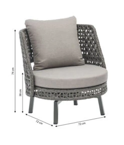 Dehner Balkonset Nizza, 3-teilig -Tepro Store 6670962 WE BG 001 DehnerBalkonsetNizzaSessel