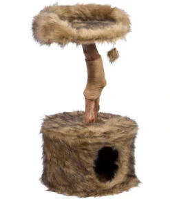 Dobar Petlife Design-Katzenmöbel Ruby, Ca. B45/H88/T45 Cm -Tepro Store 6689764 WE DE 001 DobarKatzenKratzbaumRuby