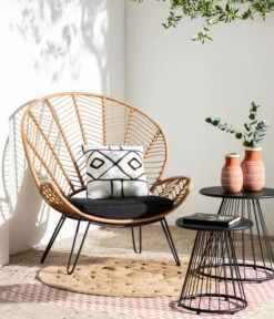 Dehner Geflechtsessel Venezia -Tepro Store 6701650 WE MO 001 DehnerGeflechtsesselVenezia