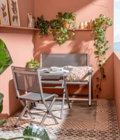 Dehner Klappbank Chicago, 2-Sitzer -Tepro Store 6701783 WE MO 001 BalkongruppeChicago