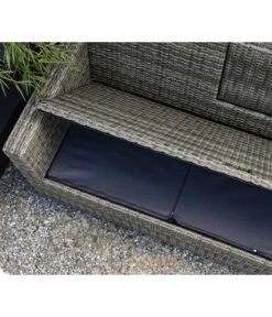 Dehner Flecht-Truhenbank Föhr, 3-Sitzer -Tepro Store 6704795 WE DE 002 TruhenbankFoehrNeu