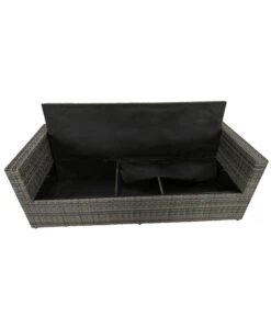 Dehner Flecht-Truhenbank Föhr, 3-Sitzer -Tepro Store 6704795 WE FS 004 TruhenbankFoehrNeu