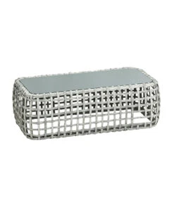 Dehner Flechtlounge Bali, 4-teilig -Tepro Store 6705305 WE FS 003 LoungeBaliTischFinal