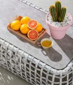 Dehner Flechtlounge Bali, 4-teilig -Tepro Store 6705305 WE MO 002 LoungeBaliFinal