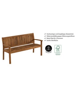 Dehner Gartenbank Valetta -Tepro Store 6708614 WE IG 001 BankValetta3er