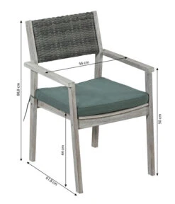 Dehner Stapelstuhl Stockholm -Tepro Store 6713820 WE BG 001 StapelstuhlStockholm