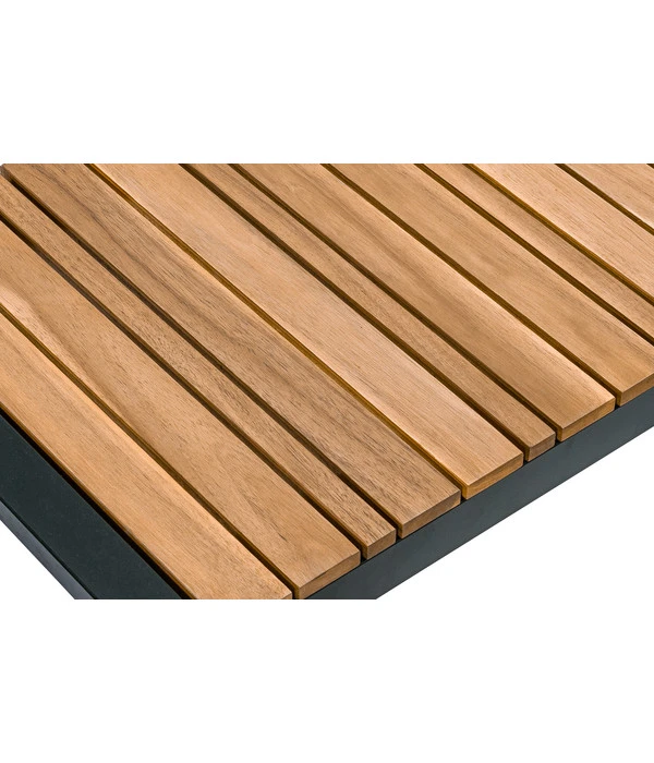 Dehner Balkontisch Chicago Wood, Ca. B133/H74,5/T42 Cm 6 Dehner Balkontisch Chicago Wood, Ca. B133/H74,5/T42 Cm – Bild 4