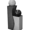 Dehner Polyresin-Gartenbrunnen Ying Yang, Ca. H94 Cm -Tepro Store 6742506 WE FS 001 DehnerPolyBrunnenYingYangNEU