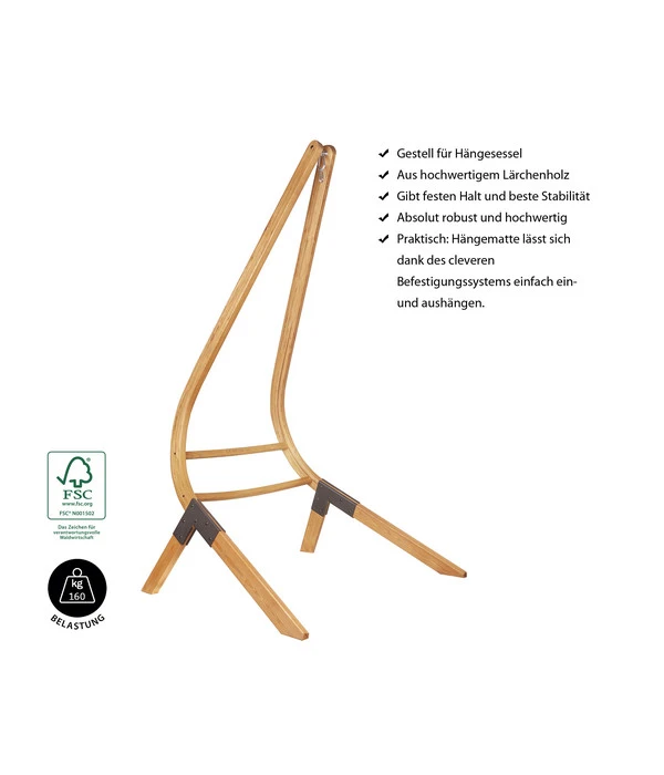 La Siesta Hängesesselgestell Calma Nature 6 La Siesta Hängesesselgestell Calma Nature – Bild 4